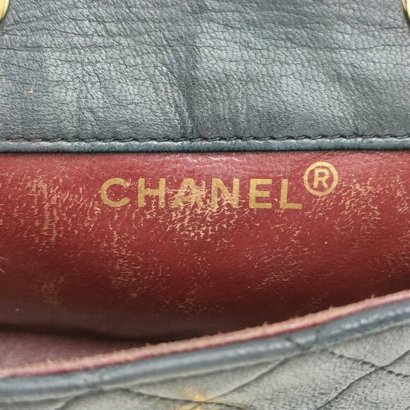 Chanel Mini Bag   Black  lambskin - Picture 5 of 10